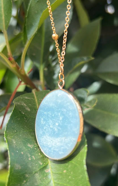 Soothing x Balance • Necklace • Amazonite x Stainless Steel