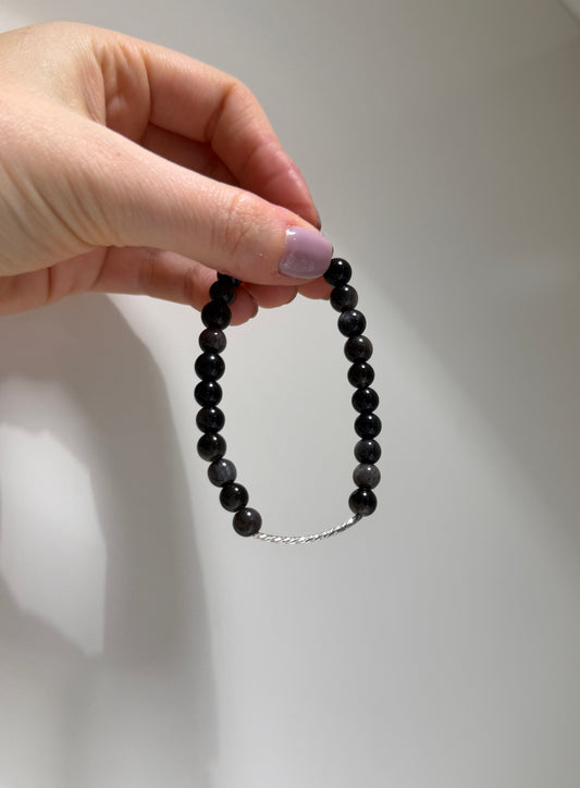 Therapy Obsidian • 925 Sterling Silver