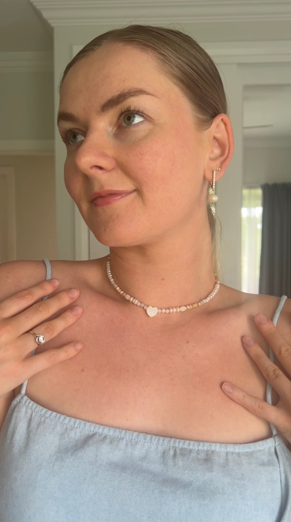 Summer Heart Choker