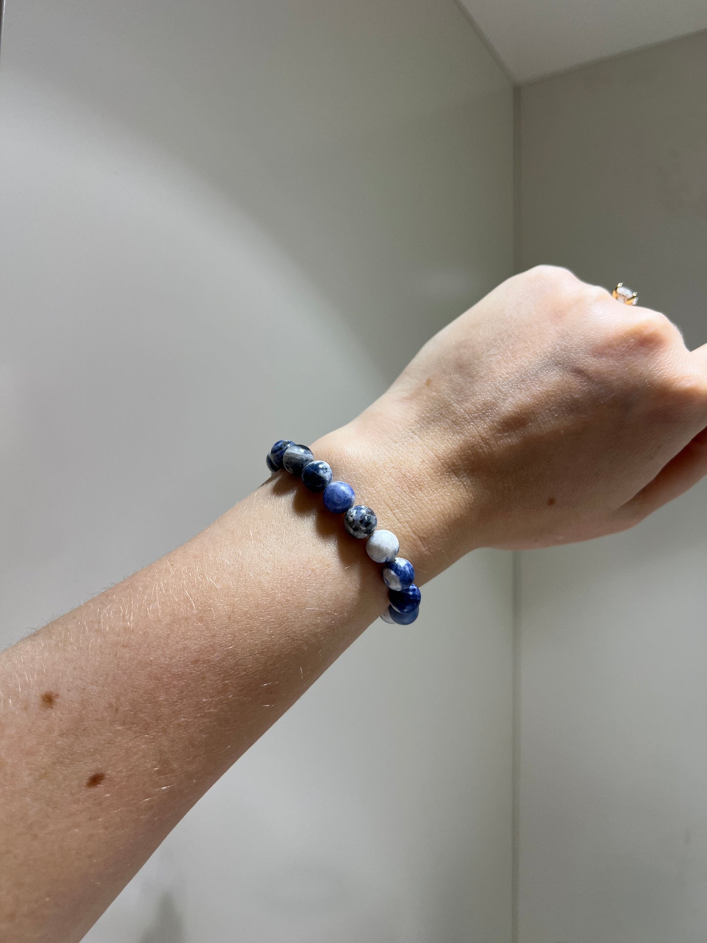 Wisdom x Logic, Trust • Bracelet • Blue Sodalite