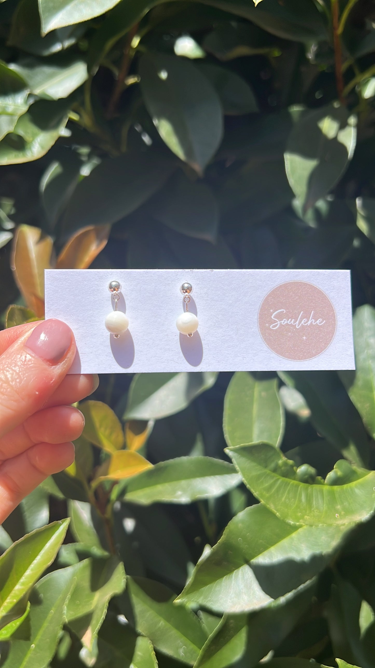 Shell Studs • 925 Silver