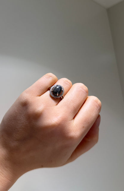 Labradorite Oval • Ring • 925 Sterling Silver