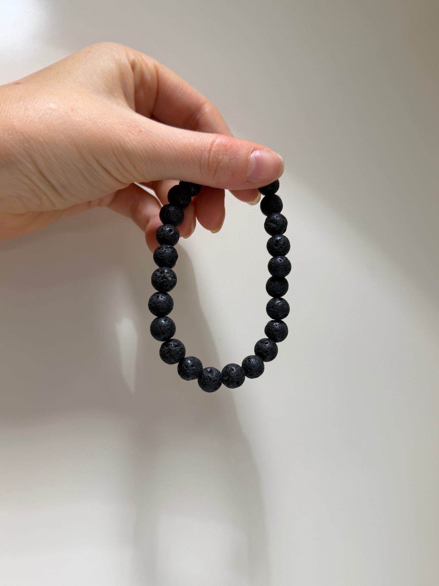 Strength x Courage • Bracelet • Black Lava