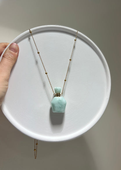 Self-Expression, Dreams & Balance
 • Necklace • Amazonite