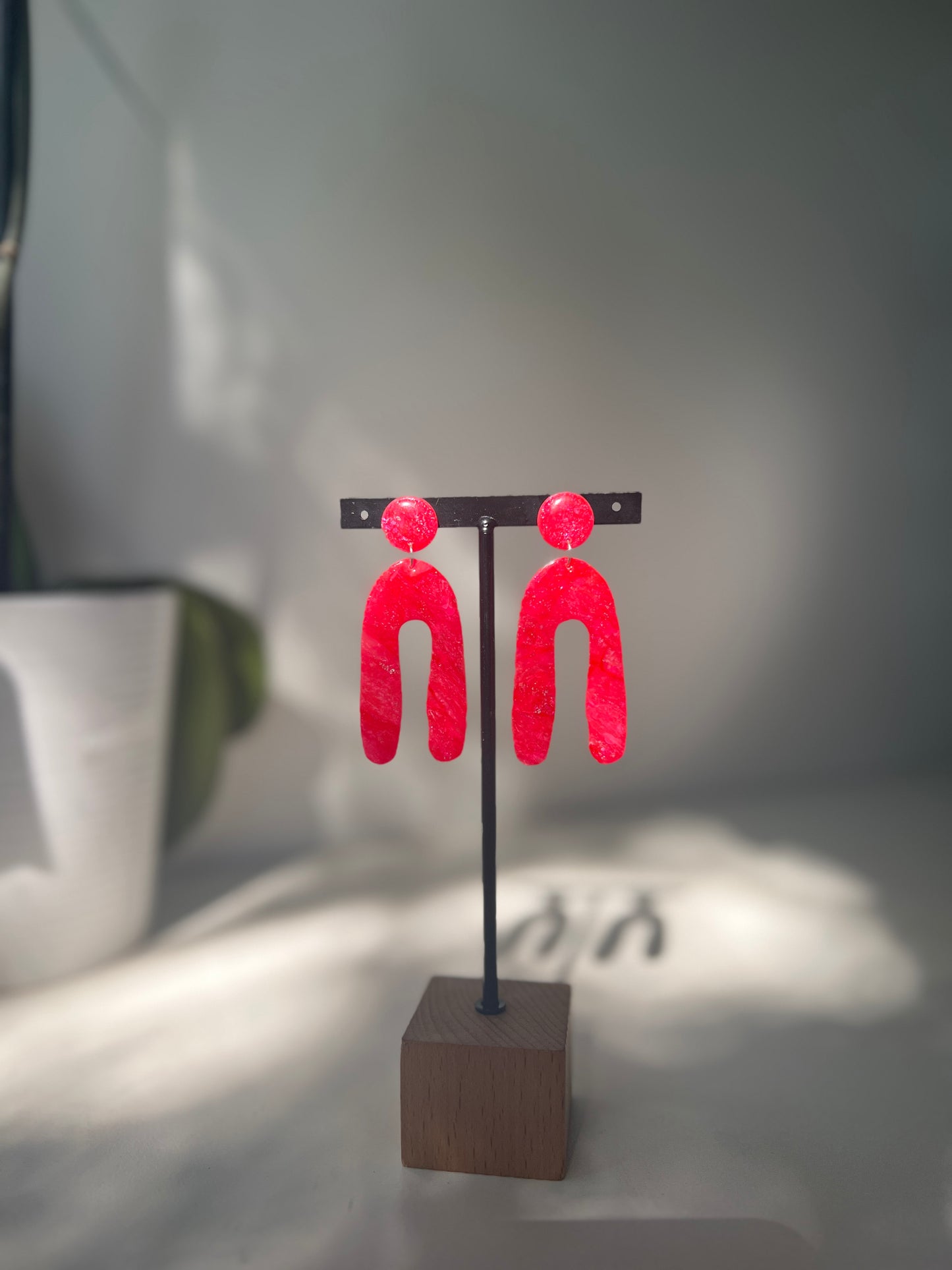 Crimson Deluxe • Luxurious Artisan Earrings