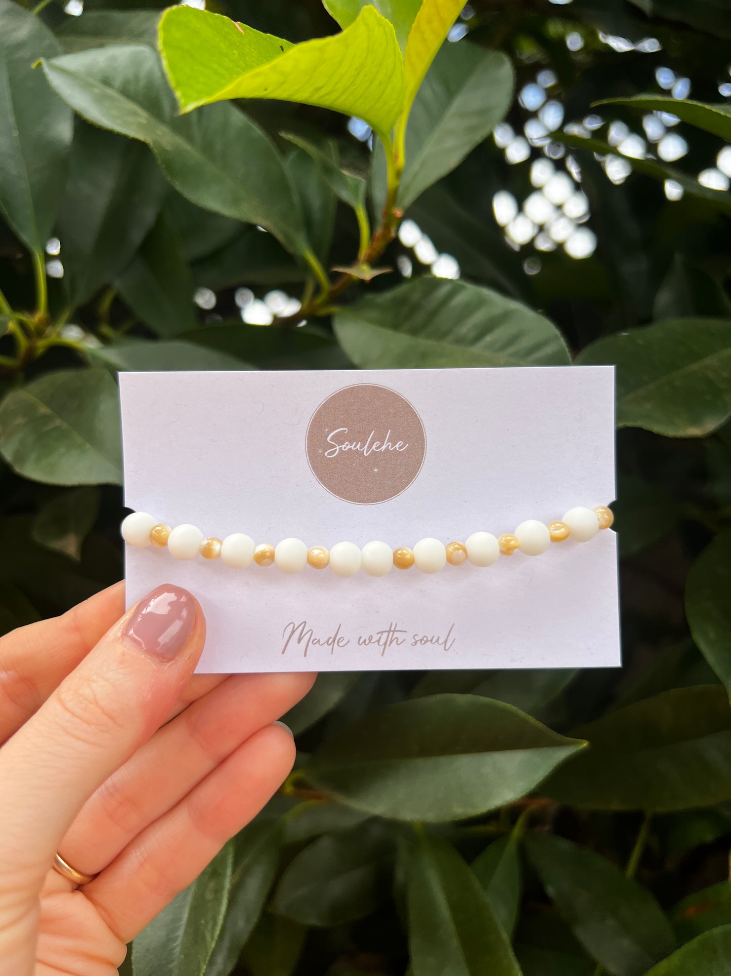Intuition, Clarity in Decision-Making • Bracelet • Shell