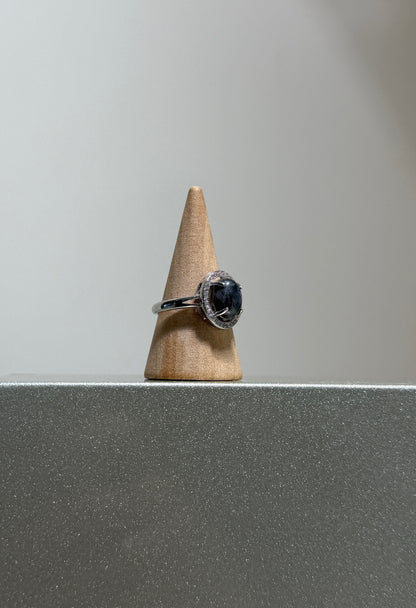 Labradorite Oval • Ring • 925 Sterling Silver