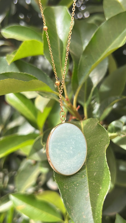 Soothing x Balance • Necklace • Amazonite x Stainless Steel