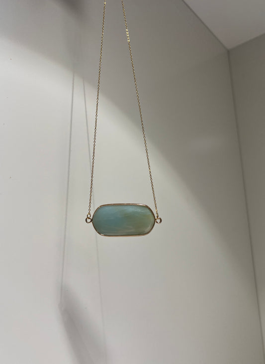 Self-Expression, Dreams & Balance
 • Necklace • Amazonite