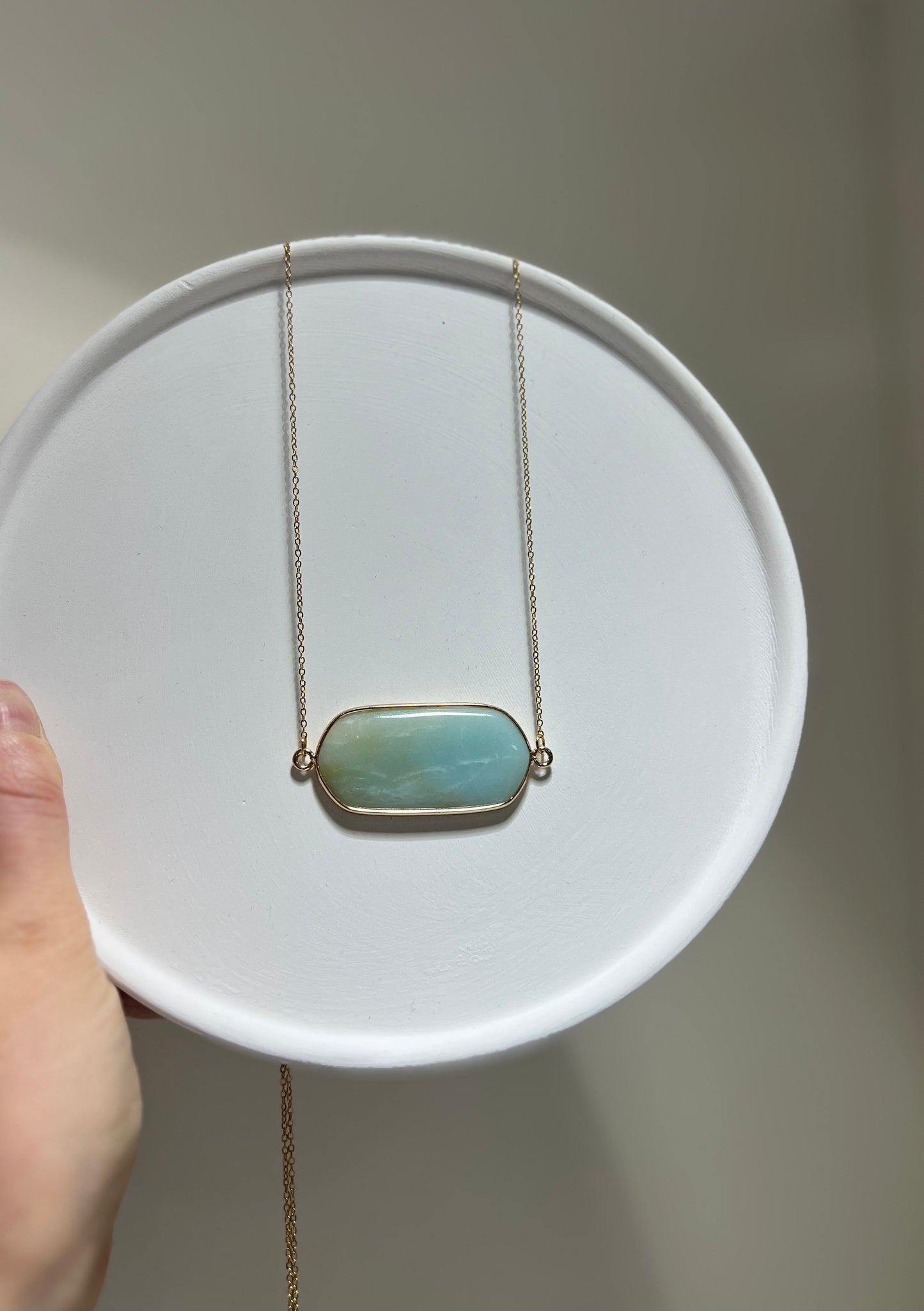 Self-Expression, Dreams & Balance
 • Necklace • Amazonite