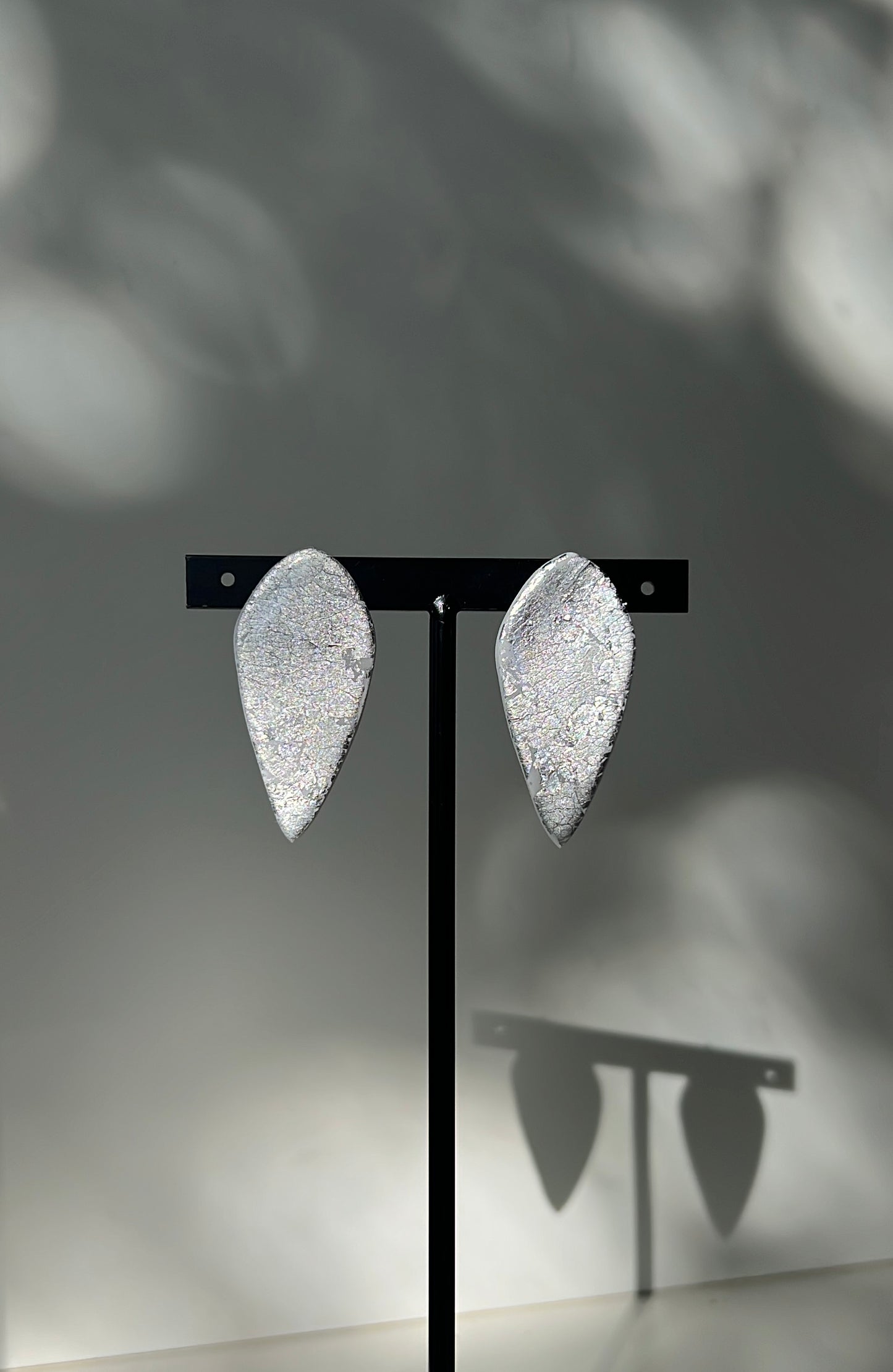 Silver Sparkle • Luxurious Artisan Earrings
