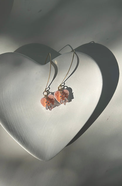 Heart • Luxurious Artisan Earrings