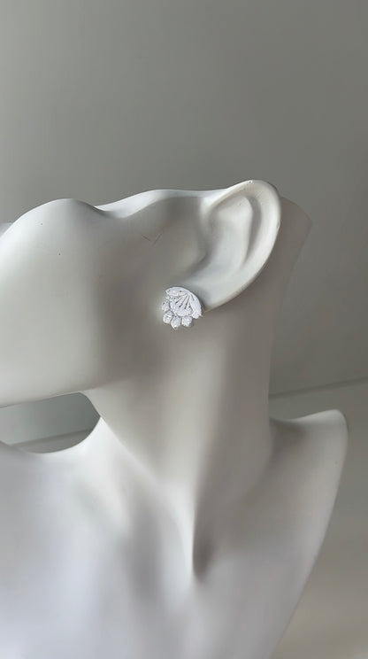 Fashion, art, earrings, Snow