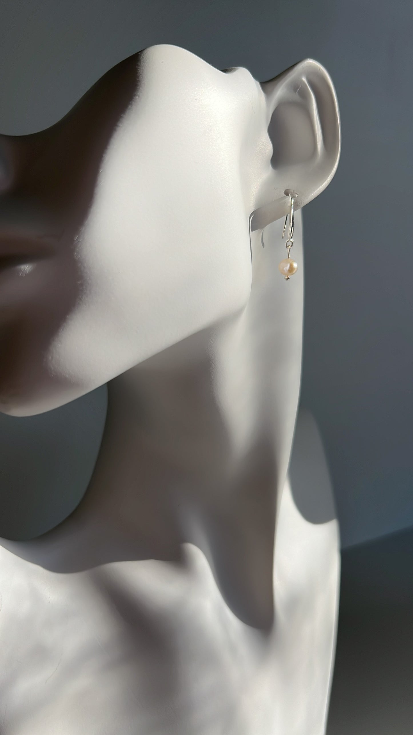 Pearl Dewdrops •  925 Sterling Silver