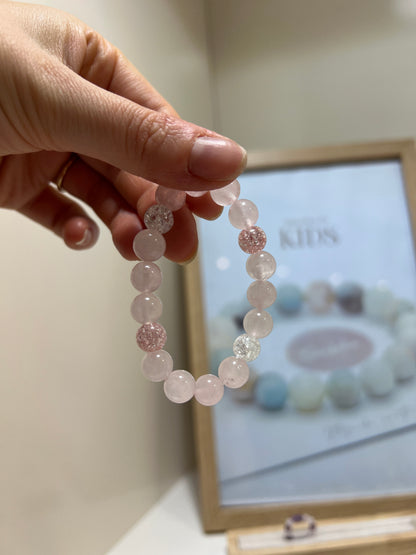 Pink Sparkle Kids Bracelet