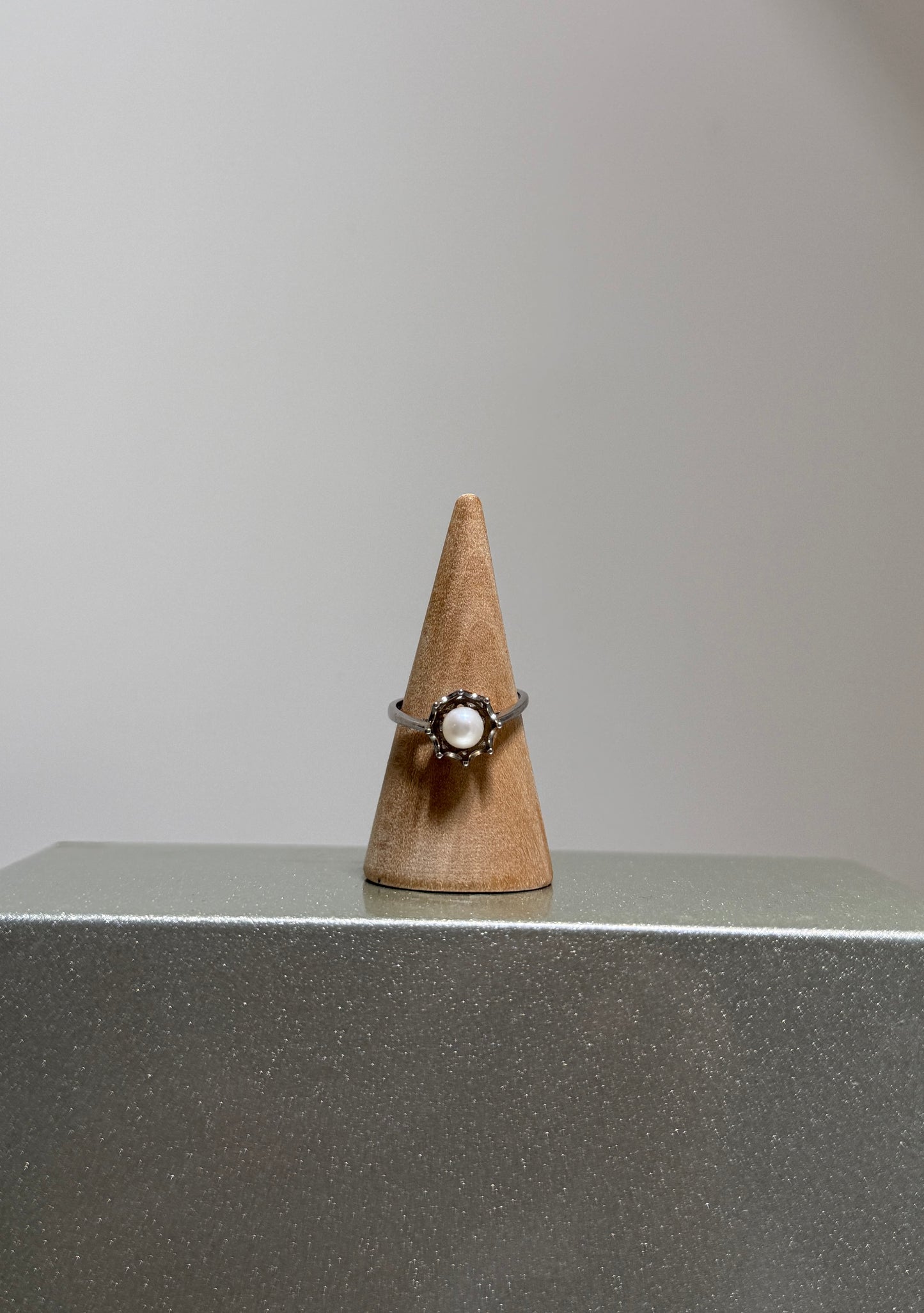 Freshwater Pearl Halo • 925 Sterling Silver