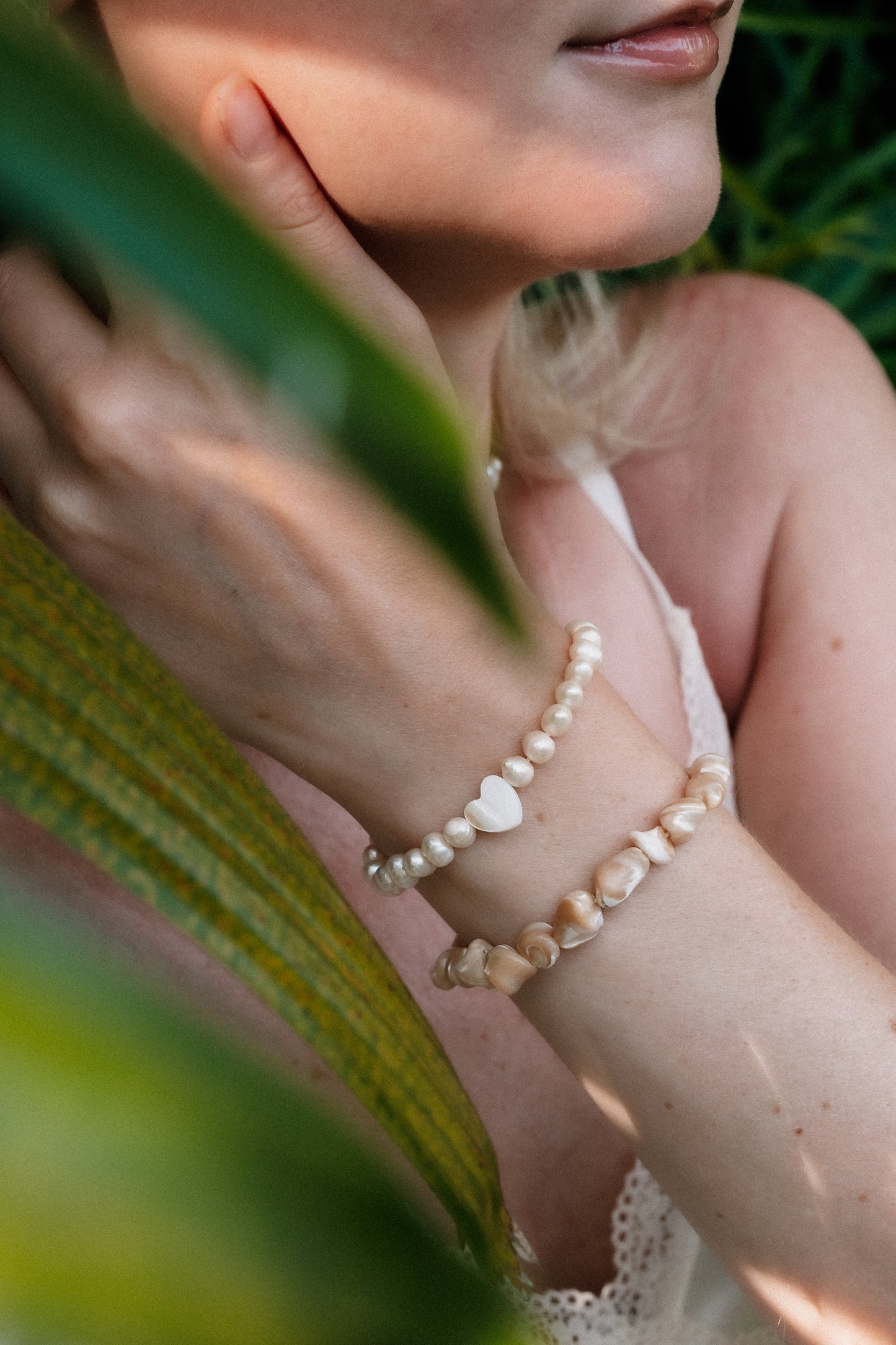 natural pearl bracelet wedding