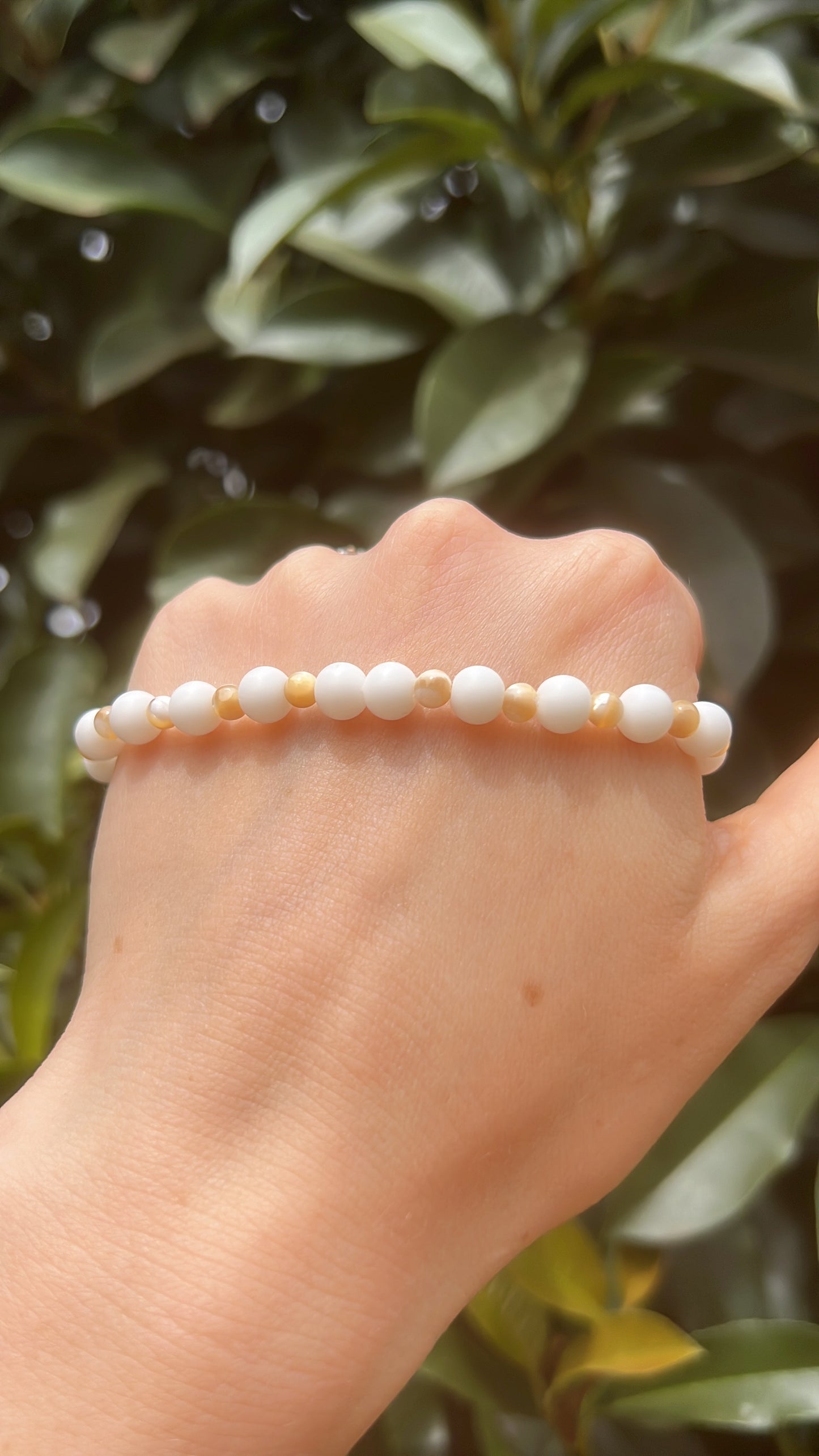 shell bracelet earrings wedding