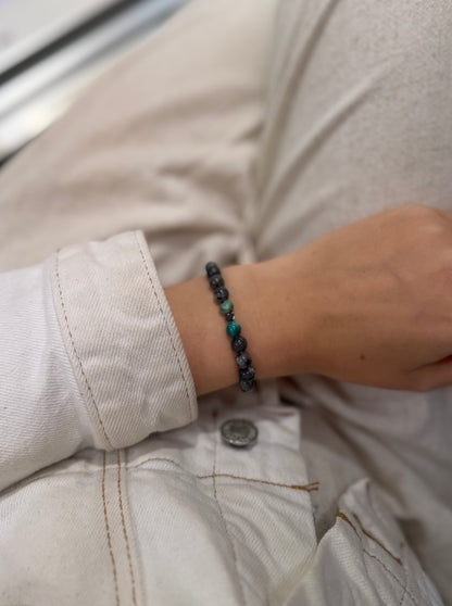 Energy, Protection & Consciousness -  Labradorite & Hematite