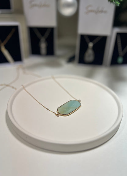 Self-Expression, Dreams & Balance
 • Necklace • Amazonite