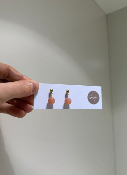 Sunstone Studs - Positivity, Self-realization