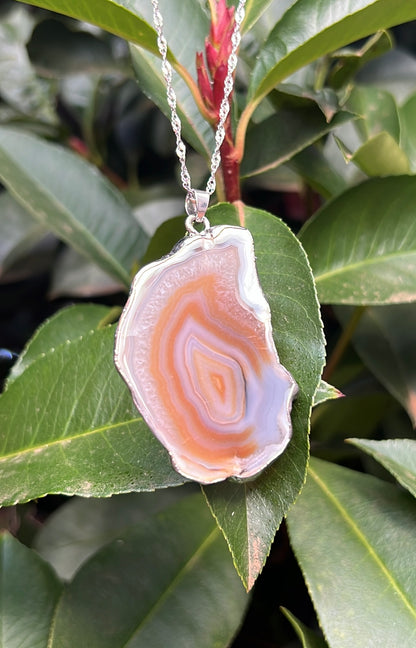 Inner Peace & Strength Silver Agate