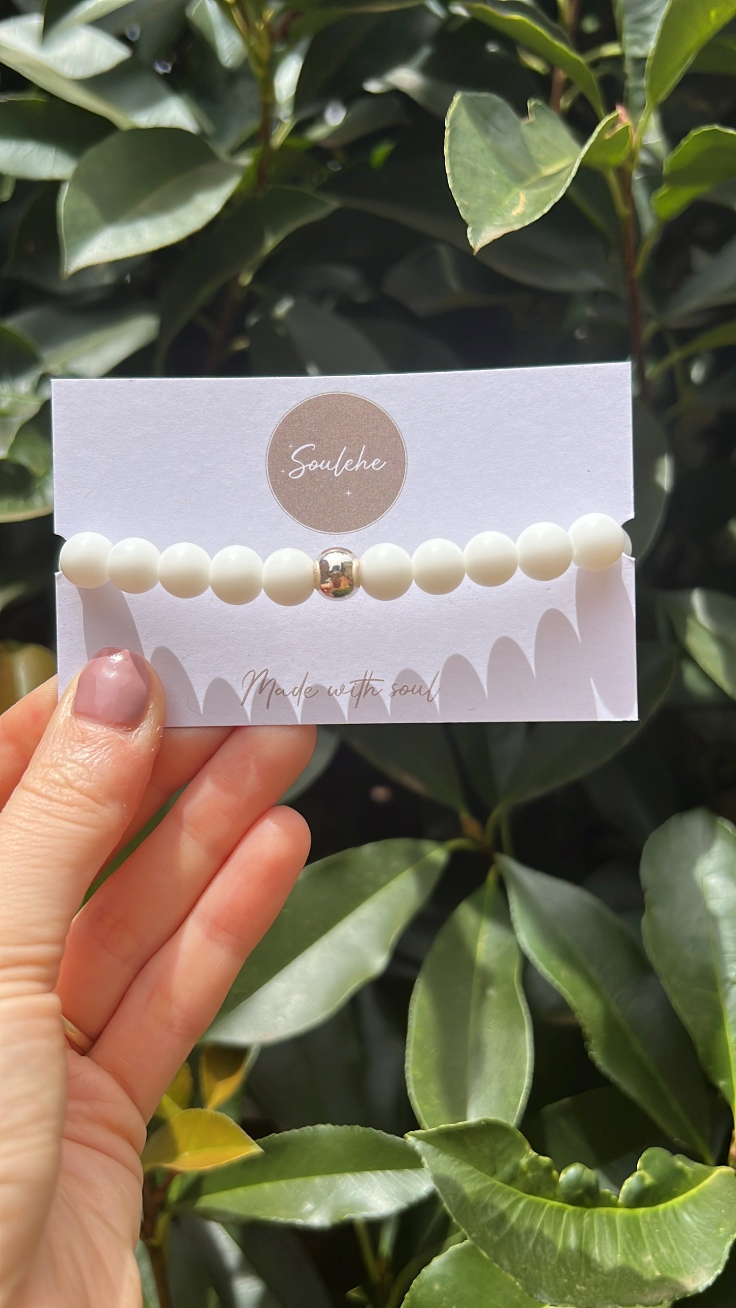 Balance x Booster • White Agate