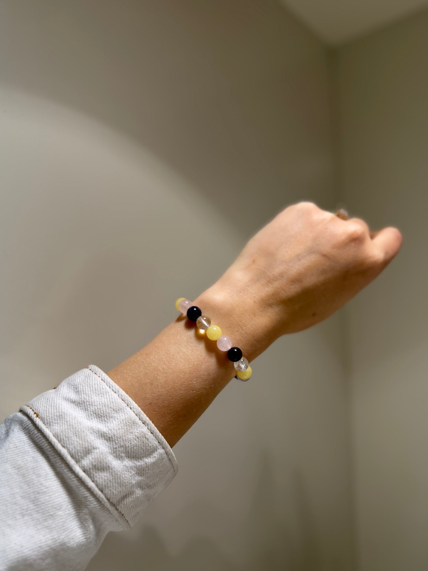 Amethyst, Citrine, Clear Quartz and Rose Quartz 2026 Luck Bracelet.