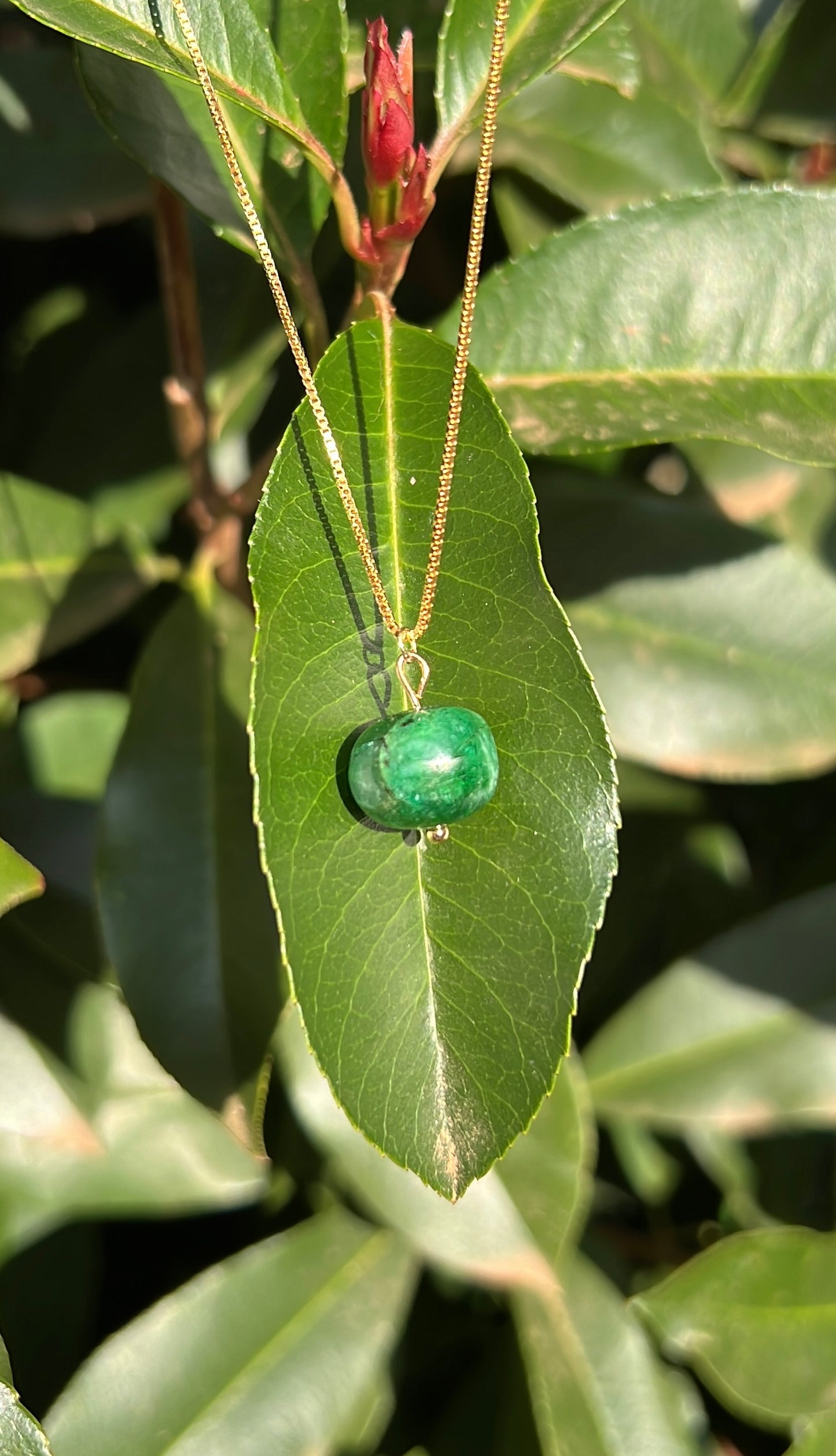 Emerald Solo • 18K Gold Filled or 925 Silver