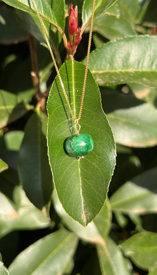 Emerald Solo • 18K Gold Filled