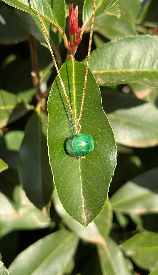 Emerald Solo • 18K Gold Filled or 925 Silver