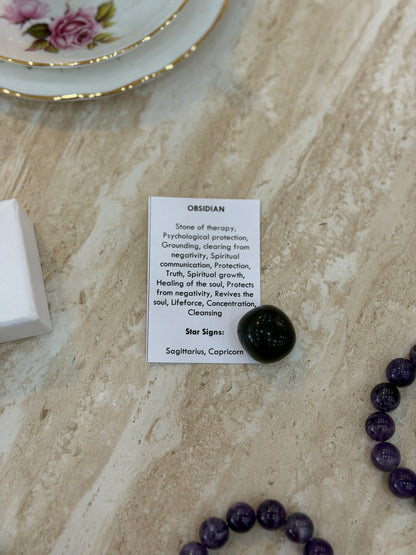 Obsidian Stone
