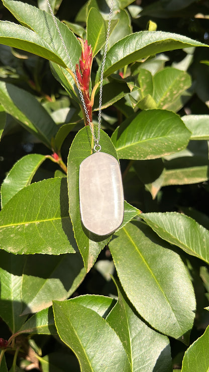 Sensuality x Femininity • Necklace • Rose Quartz & 925 Sterling Silver