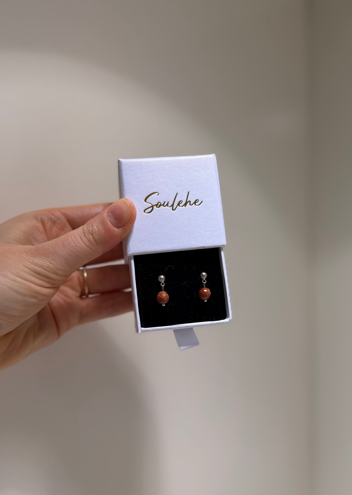 Sandstone Studs - Luck