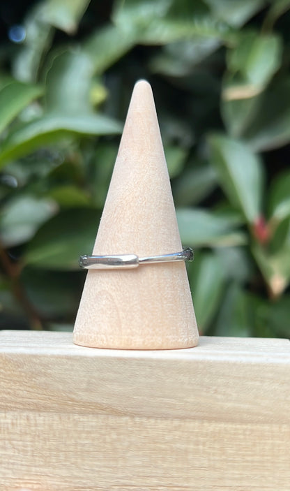 Garnet Oval • 925 Sterling Silver