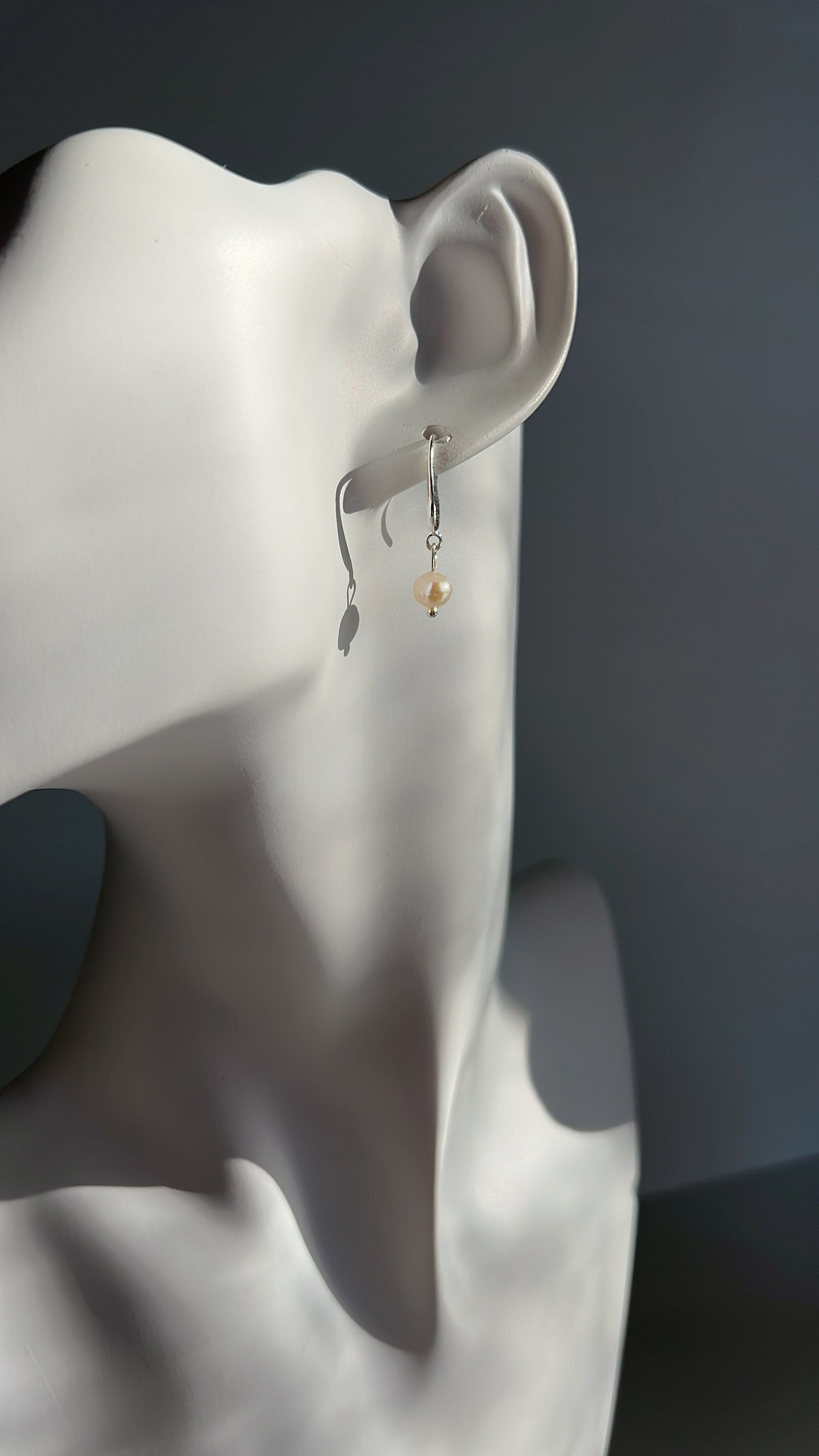 Pearl Dewdrops •  925 Sterling Silver