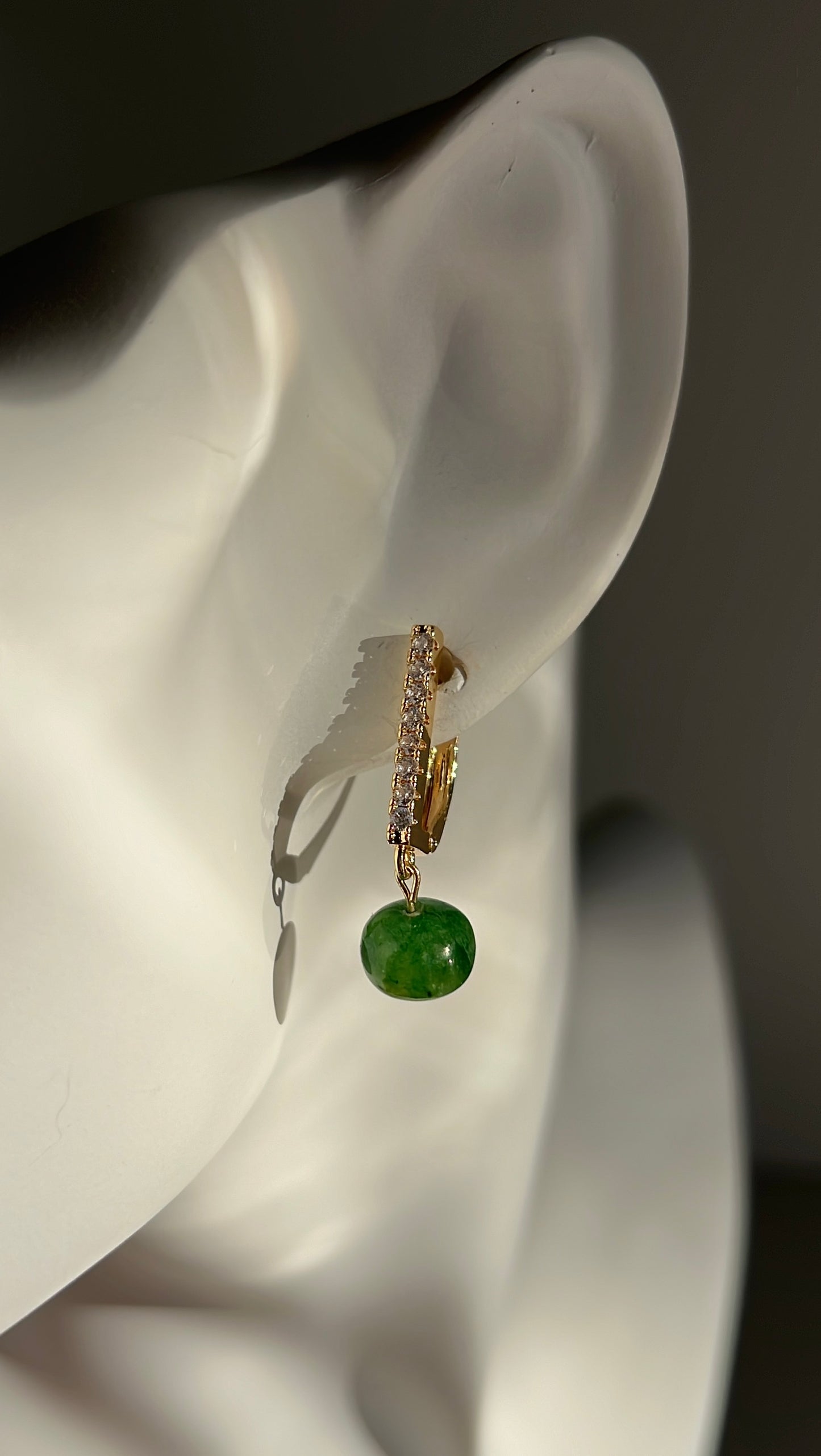 Emerald Bar • 18K Gold Plated