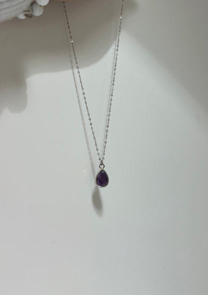 Inner growth x Harmony • Necklace • Amethyst & 925 Sterling Silver