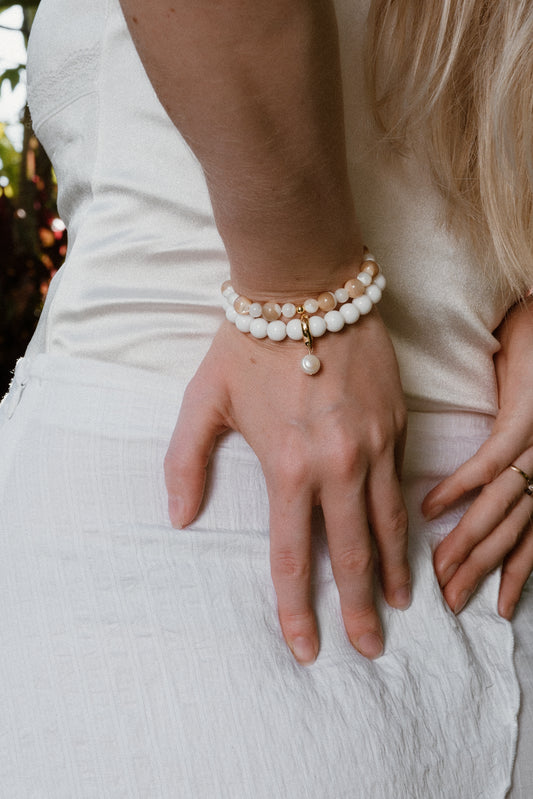 bracelet combo natural stone bracelet