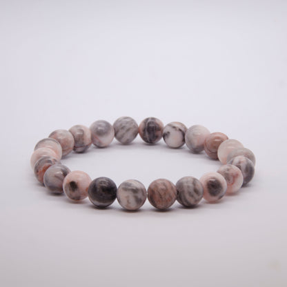 natural stone crystal Pink Zebra