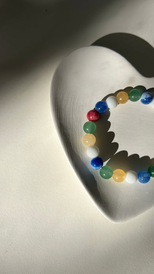 Rainbow -  Inspire positivity, confidence and balance.  bracelet