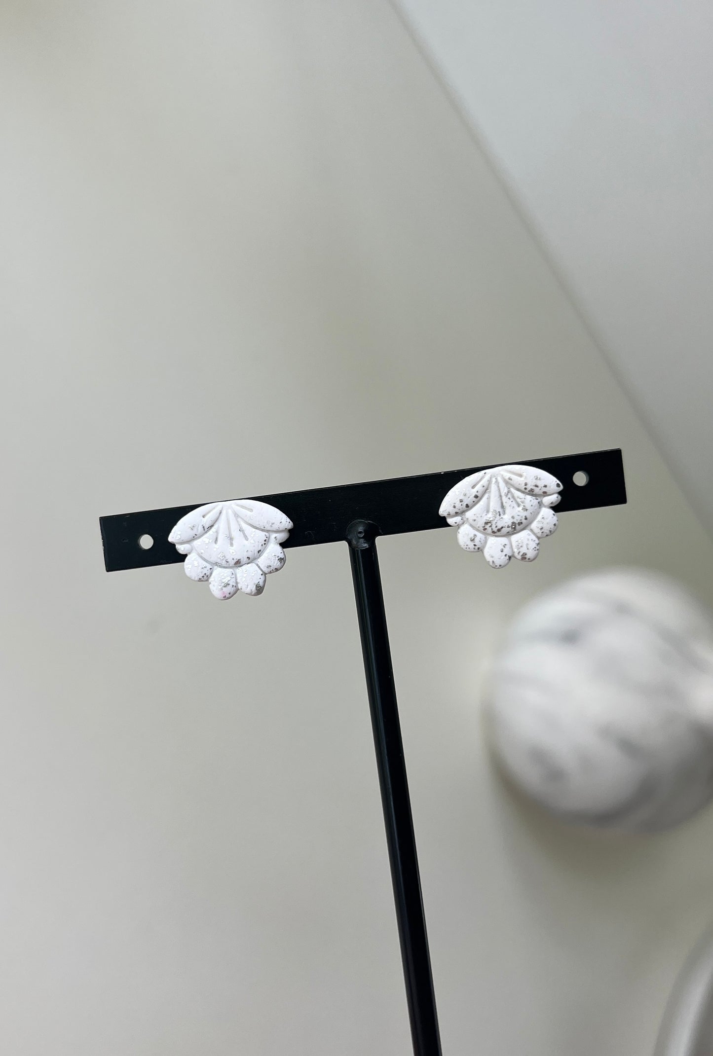 Snow Crown • Luxurious Artisan Earrings