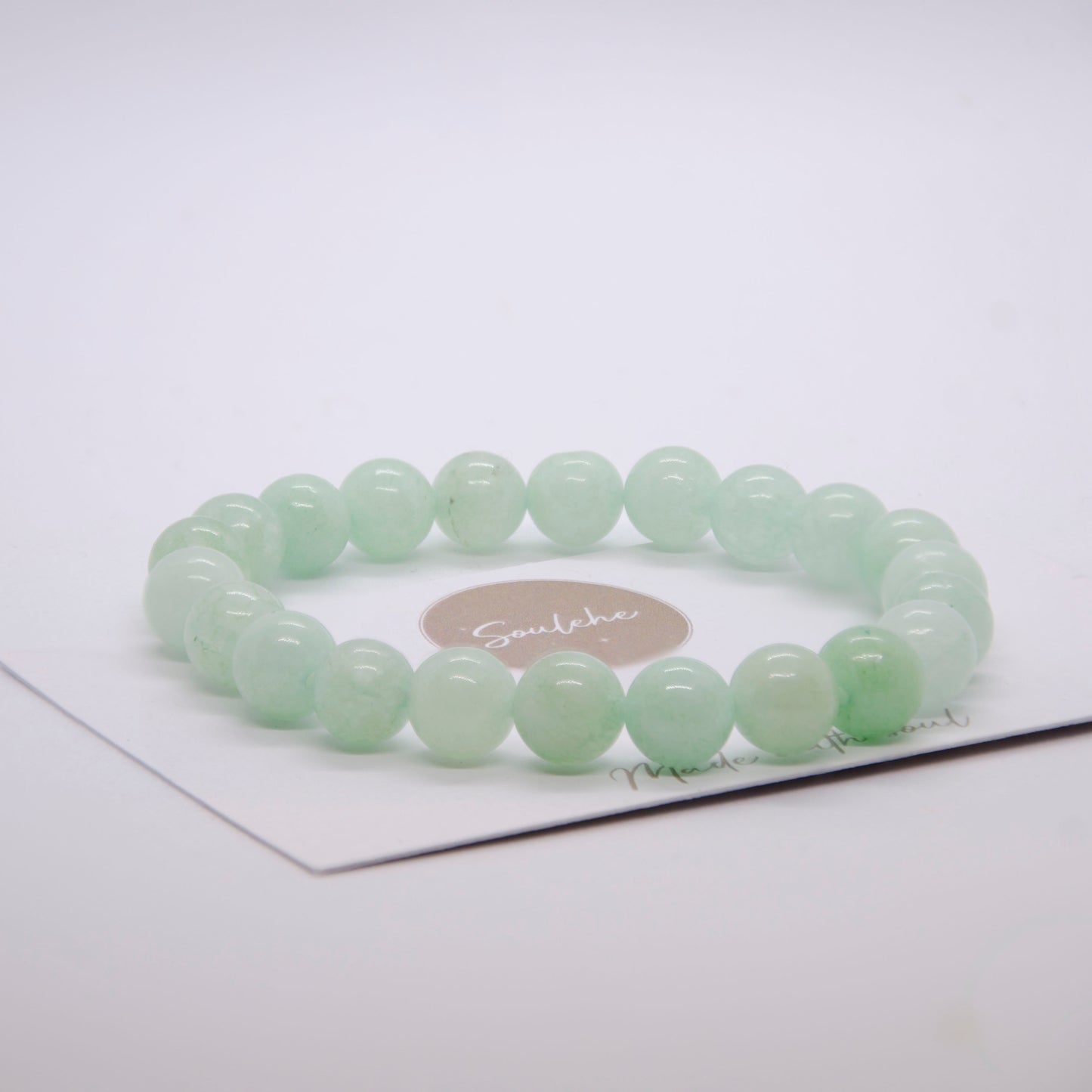 Peace x Protection • Bracelet • Burmase Jade