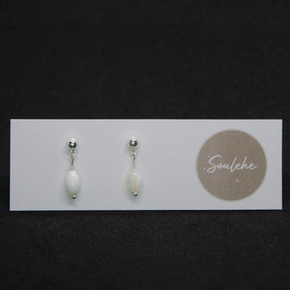 Intuition • Earrings • Shell x 925 Silver