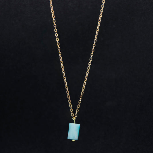 Soothing x Balance • Necklace • Amazonite x Stainless Steel