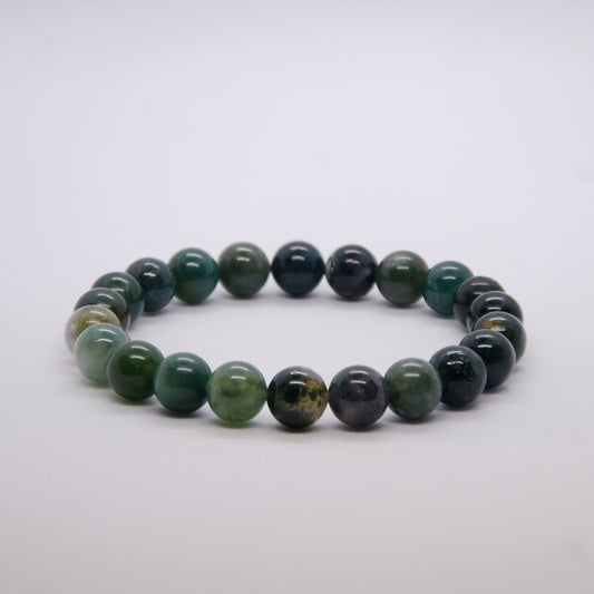 Balance x Grounded • Bracelet • Moss Agate