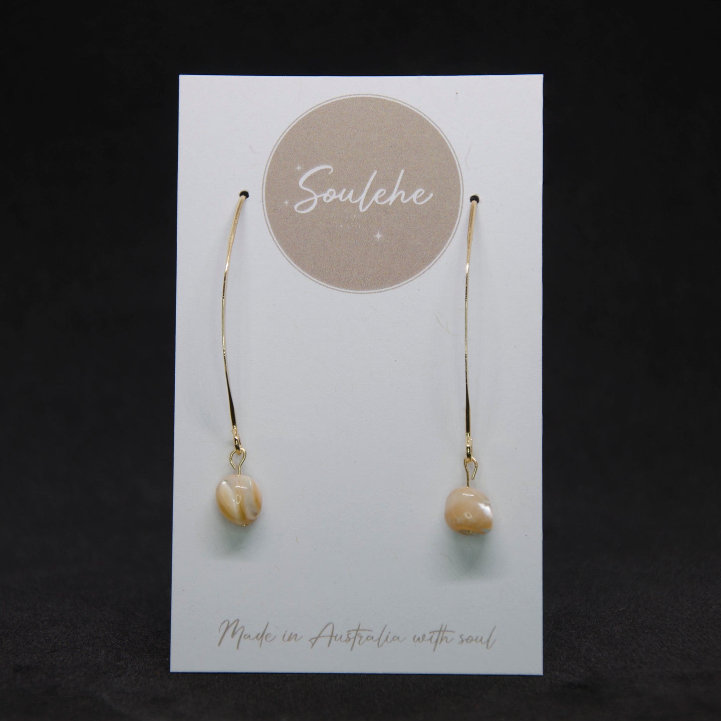 Intuition • Earrings • Shell x 18K Gold plated