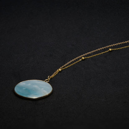 Soothing x Balance • Necklace • Amazonite x Stainless Steel