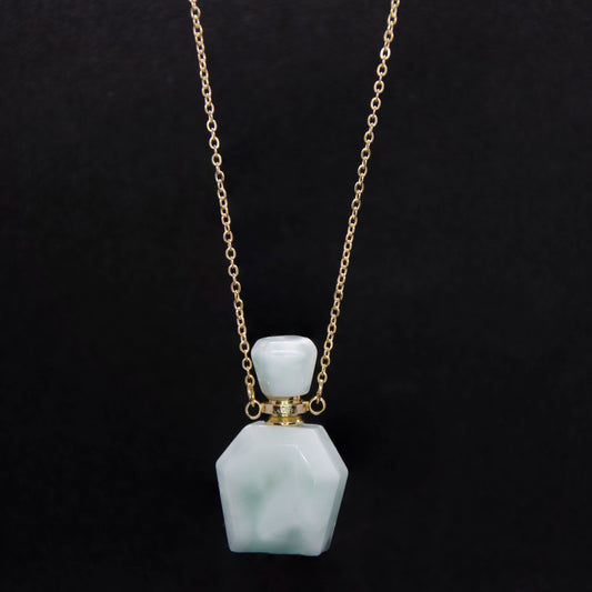 Soothing x Courage • Necklace • Amazonite & Stainless Steel