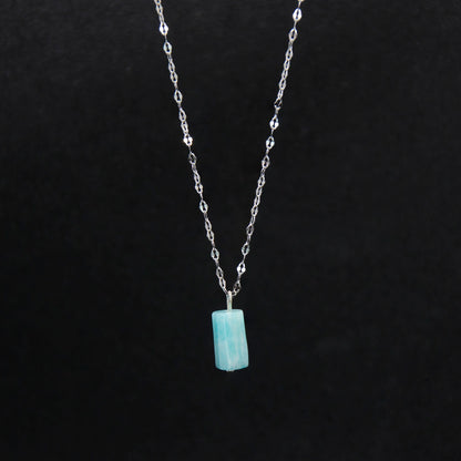 Soothing x Balance • Necklace • Amazonite x 925 Sterling Silver